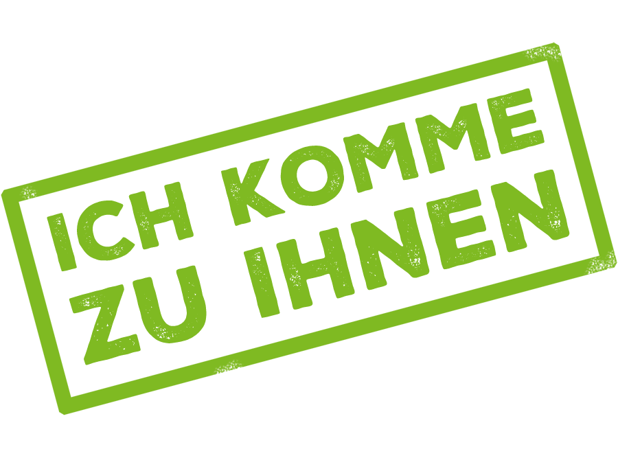 Ich komme zu Ihnen